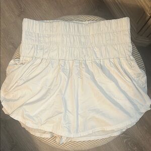 Free People white Athletic Shorts